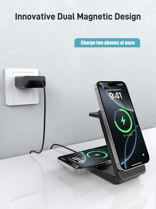 Podwójna ładowarka Mag -Safe