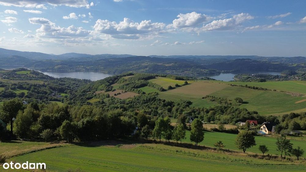 Działka budowlana z panoramą całego jeziora!