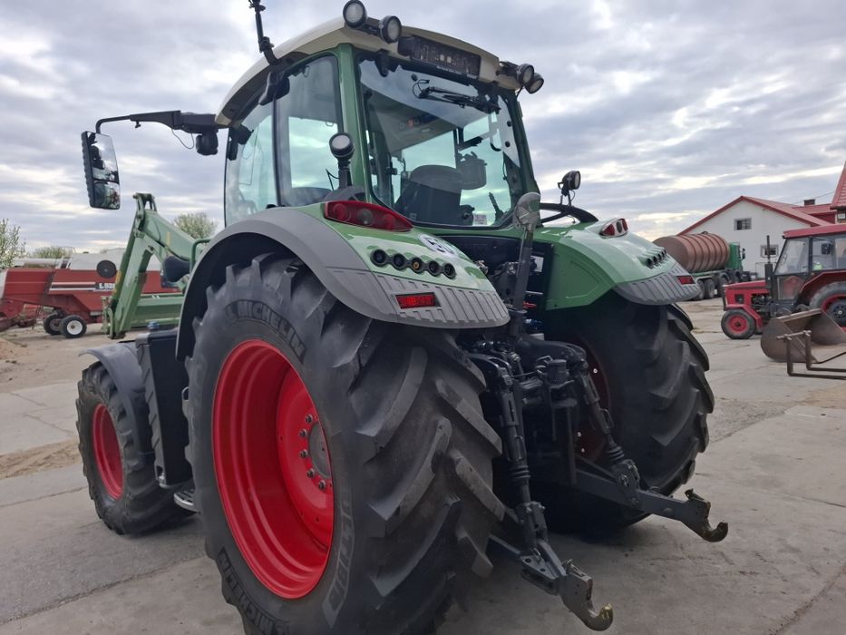 Fendt 720 vario tms z ladowaczem gps 4926 mth orginal