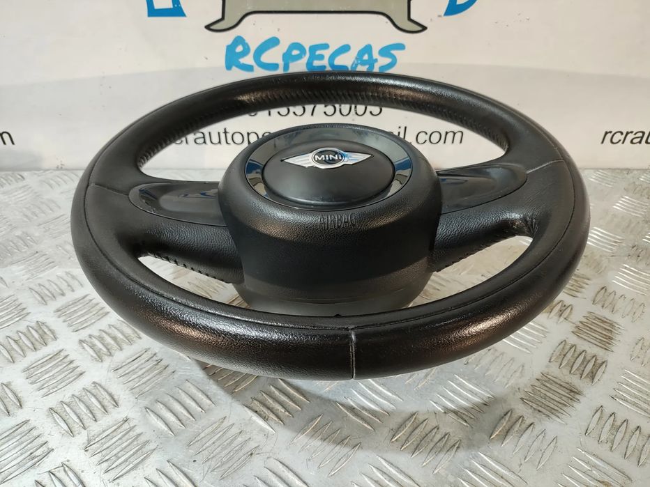 VOLANTE GUIADOR COMPLETO MINI  MINI COOPER ONE R56 PELE AIRBAG MINI