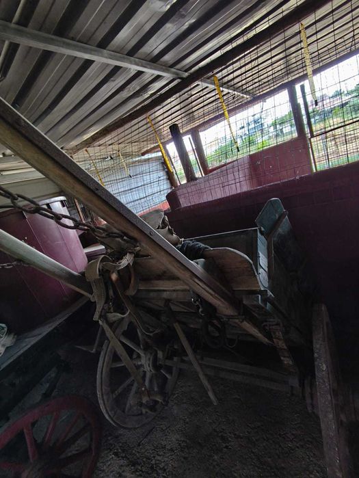 Carroça de Duas Rodas em Madeira – Tamanho Largo