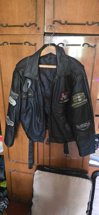 Кожанная  куртка оригинал. 50-52