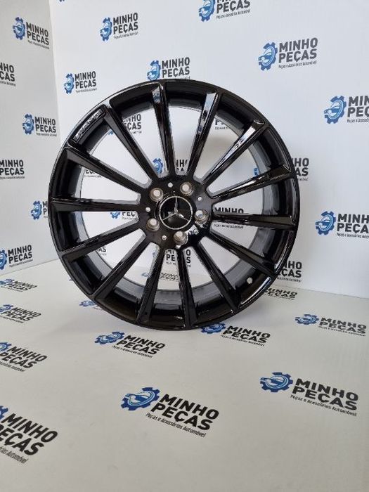 Jantes Mercedes (C63) AMG Turbine em 19 Preto Brilho