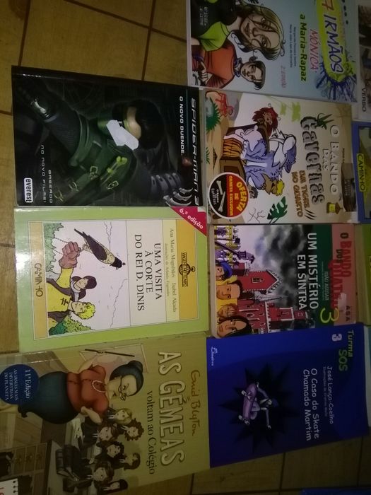 Livros Infanto-juvenis Variados e DVD Cinco e Sete