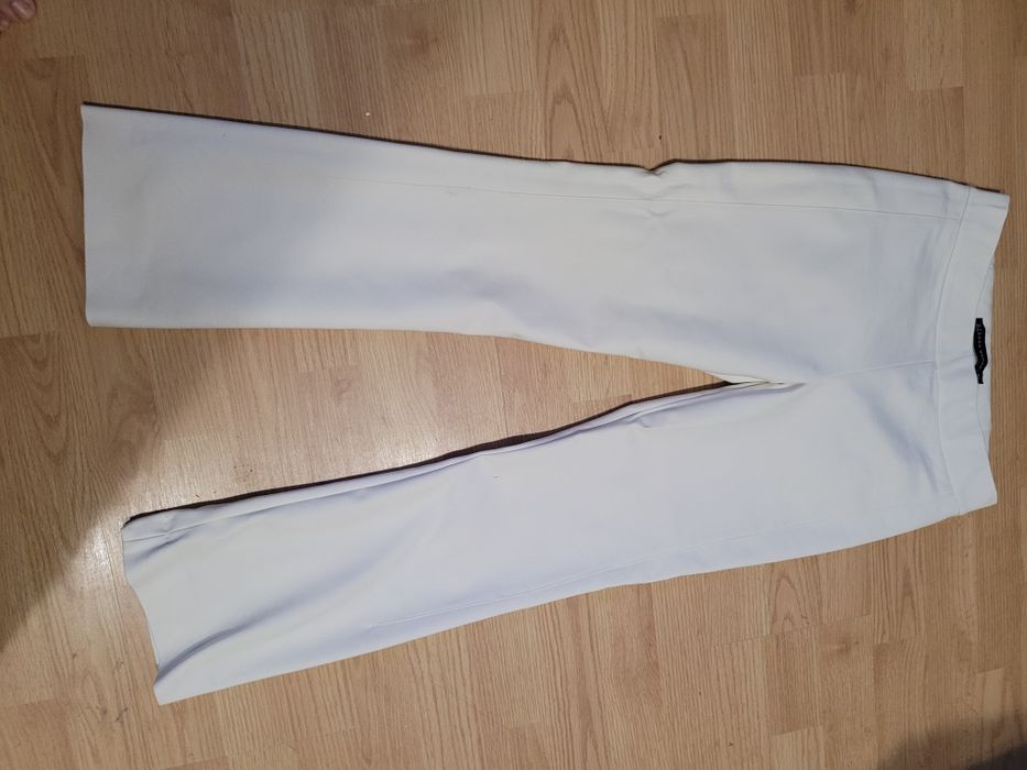 Spodnie białe zara s