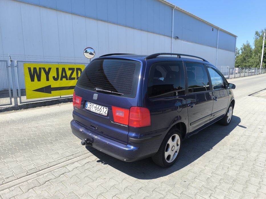 Seat Alhambra 2.0 115 KM Benzyna + LPG | 2005 | 7-osobowa | Rodzinny van