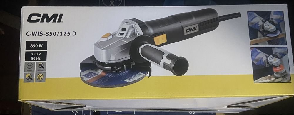 Болгарка CMI C-WIS-850/125D