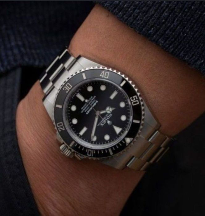 Relógio Rolex Submariner - No Date - preto