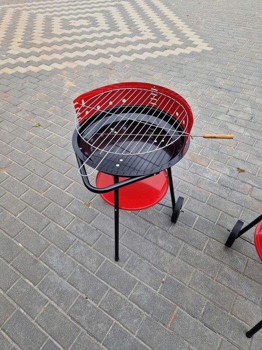 GRILL WĘGLOWY okrągły Ruchomy śr. 44 cm