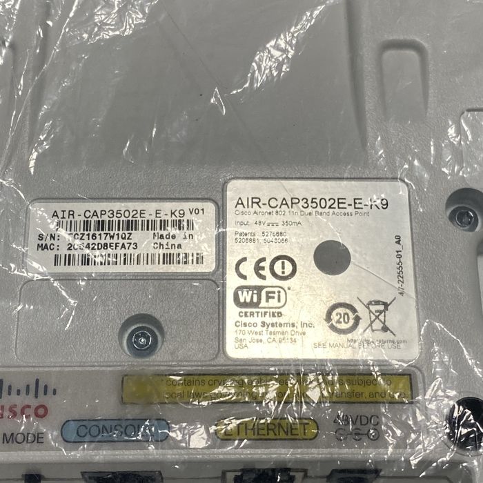 Точка Доступу Cisco AIR-CAP3502E-E-K9