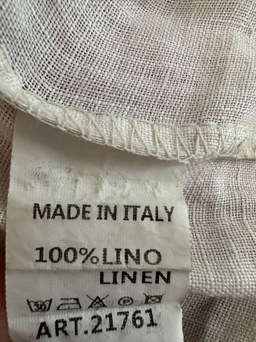 Комбез лен палаццо комбінезон  puro lino