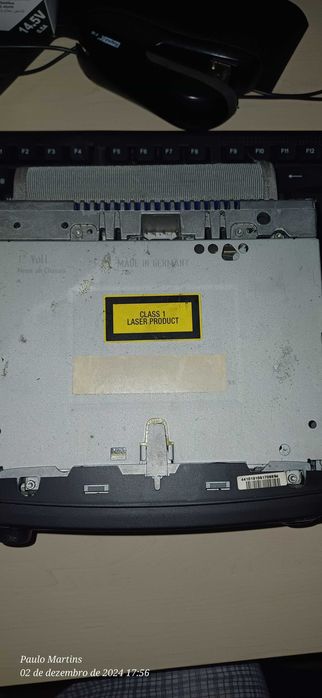 Radio Mercedes Audio 10 com caixa de CDs