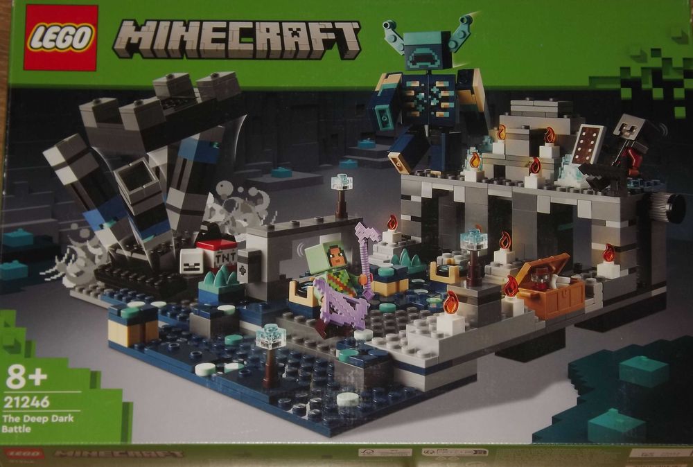 Lego Minecraft Bitwa w Mrocznej głębi 21246