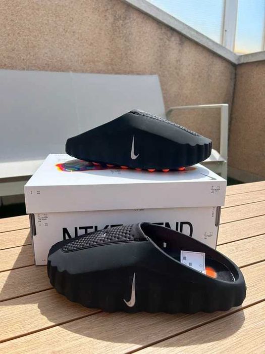 Nike Mind 001 Slide Black Chrome R.42