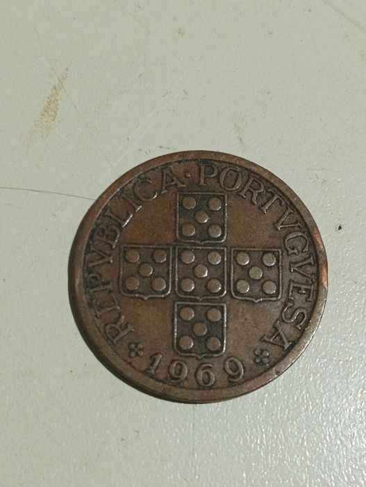 Moedas de 50 centavos desde o Ano de 1969