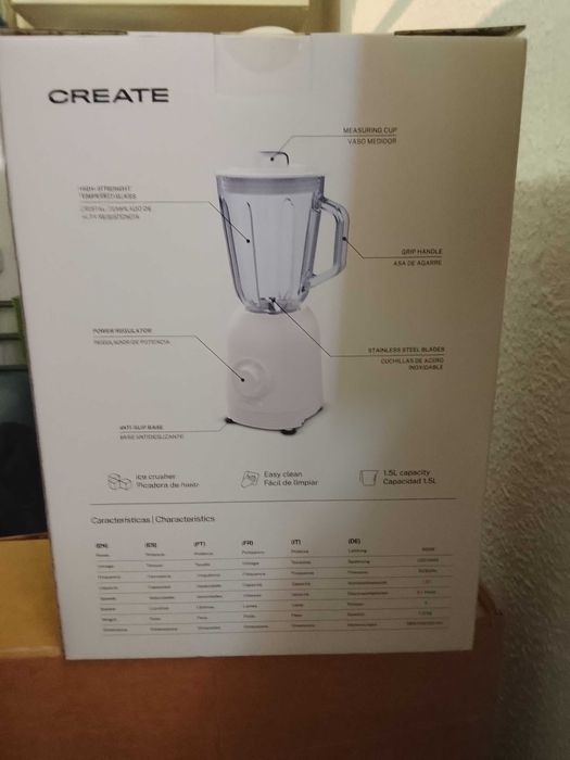 airfryer maquina cafe ferro tostadeira puff varinha balança chaleira frigorifico create NOVO SELADO SO ENTREGO EM MAO PRACA REP PORTIMAO - cada 10 eur