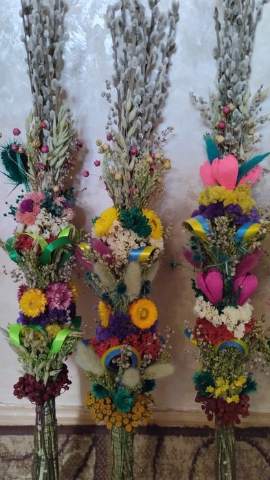 Верба, вербові кошти, декор