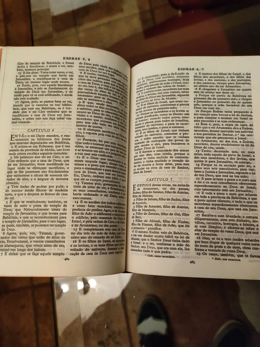 Bíblia antigo e novo testamento. 1963