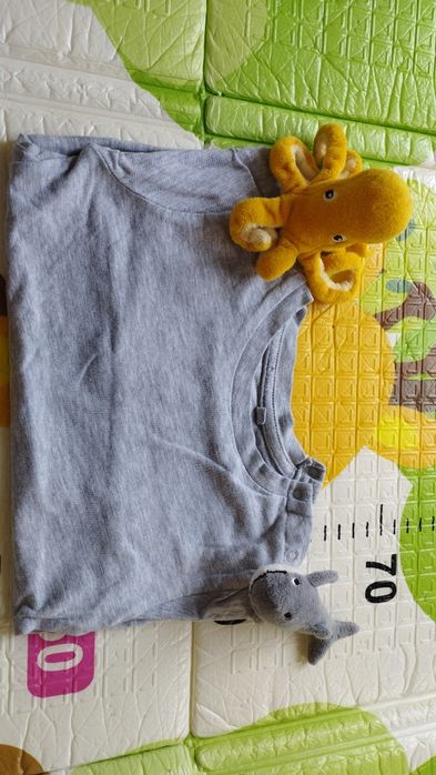 T-shirt básica de manga comprida bebé 24-36 mesrsy