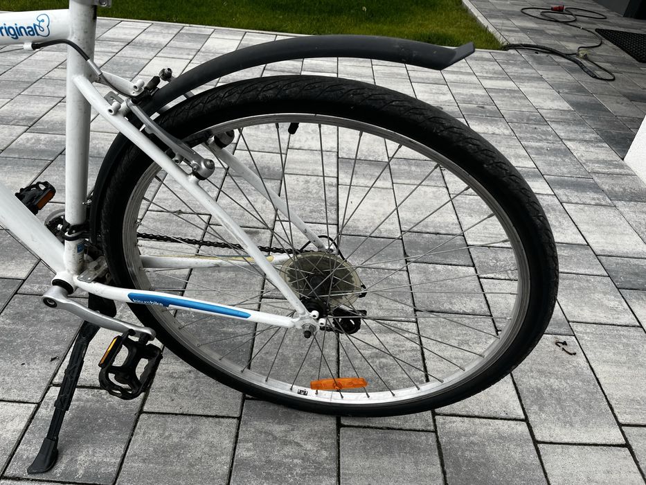 Rower miejski Btwin z przerzutkami Shimano