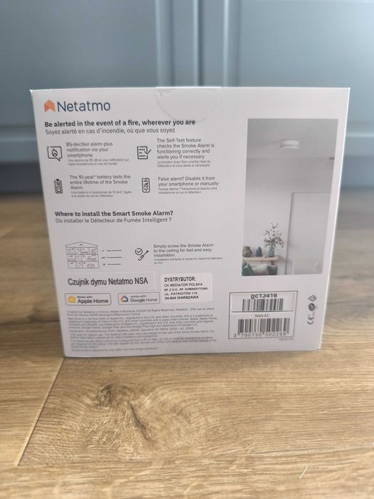 Czujnik dymu Netatmo