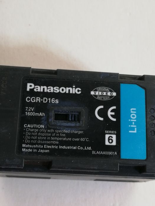 Акб Panasonic CGR-D16s на Вспышка Yongnuo YN-160s(Sony)