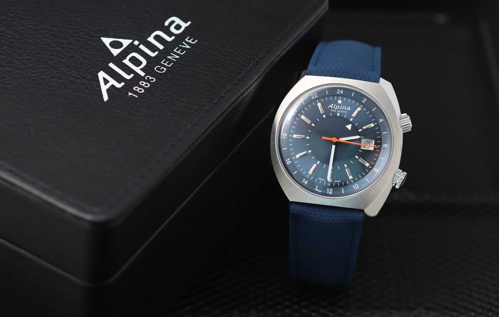 Alpina Startimer AL-555N4H6B Pilot Heritage Zegarek Męski