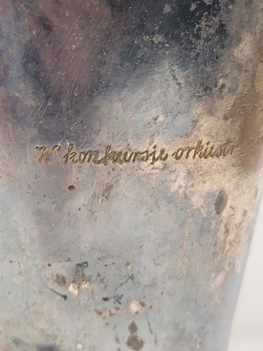 Stary przedwojenny puchar Kraków 1936