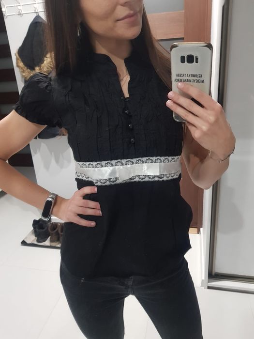 Elegancka koszula z krótkim rękawkiem