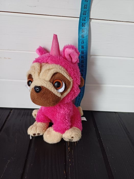 М'яка іграшка собака собачка песик мопс в одязі pugsley