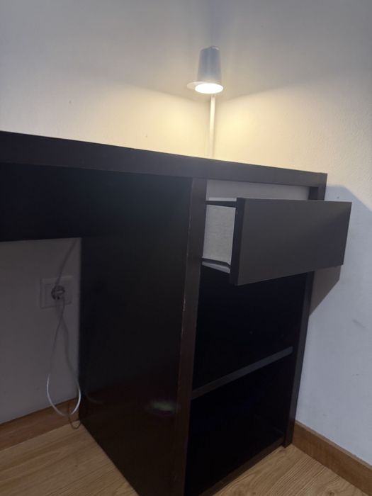 secretaria de madeira maciça