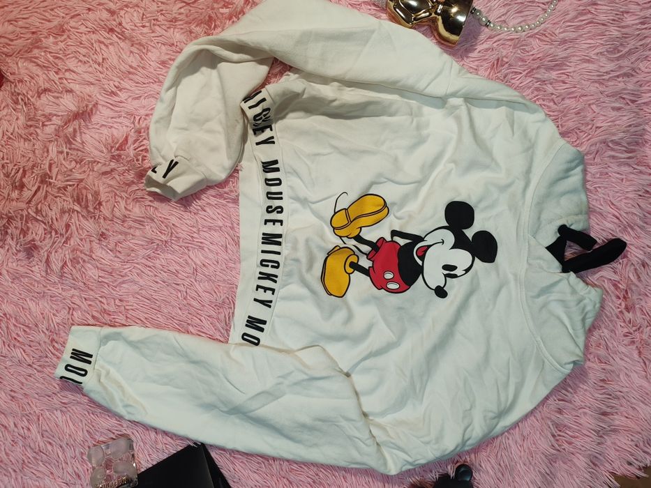Жіноче укорочене худі Disney Mickey Mouse M біле
