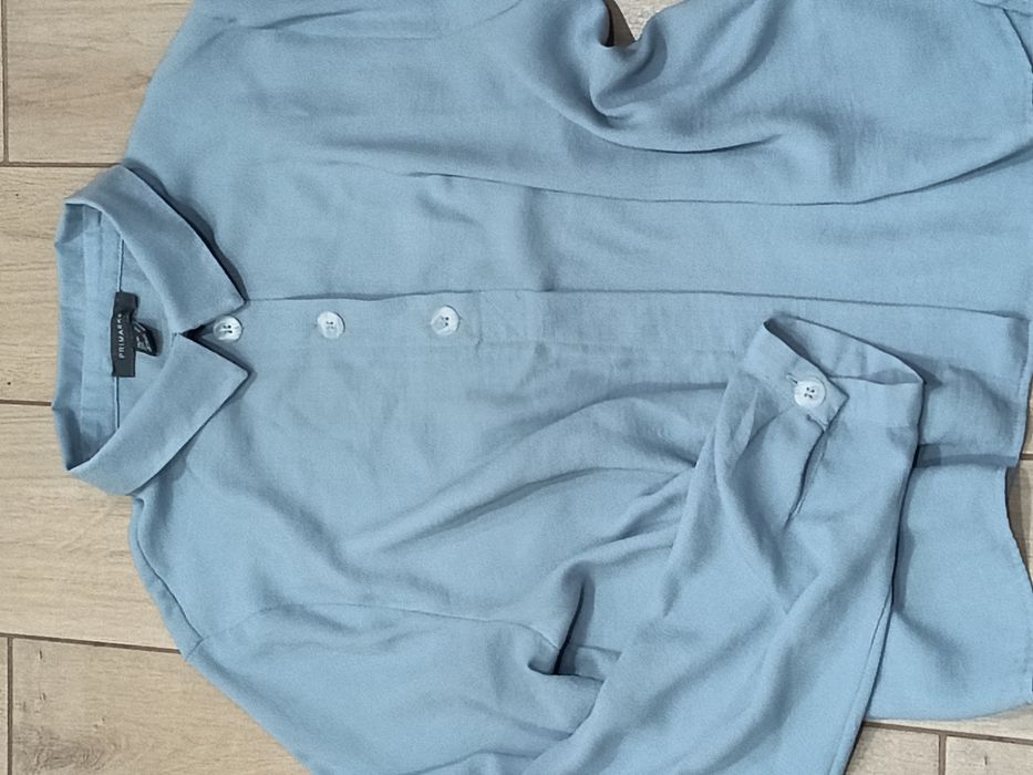 Bluzka damska baby blue