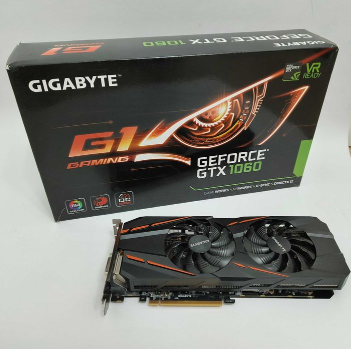 Karta graficzna Gigabyte GeForce GTX 1060 6GB GDDR5