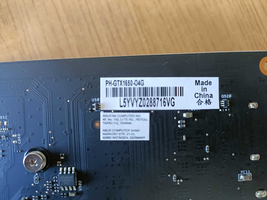 Placa gráfica GEFORCE GTX1650-04G