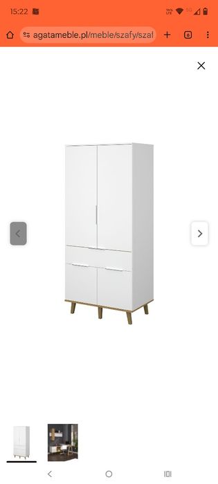 Szafa biała  Neptun