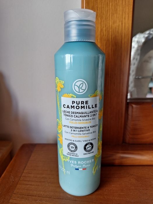 2em1 Leite Desmaquilhante & Tónico Apaziguante Yves Rocher 200ml