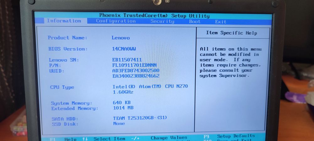 Продам Нетбук Lenovo S10