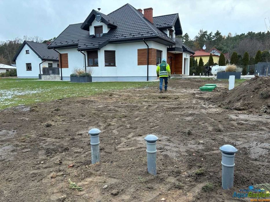 Przydomowa biologiczna drenażowa oczyszczalnia ścieków MONTAŻ BIO-TECH