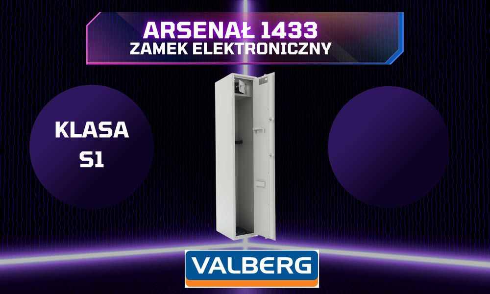 5 luf szafa na broń sejf S1 zamek elektroniczny