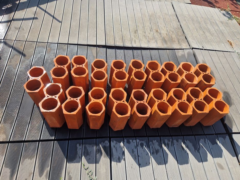 Garrafeira em tijolo cerâmico