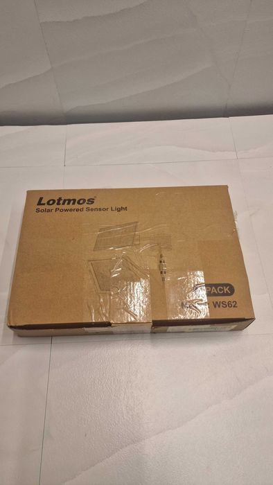 Zestaw 2 lamp solarnych lotmos do ogrodu – nowe