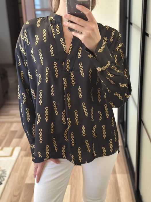 Чорна блуза Zara