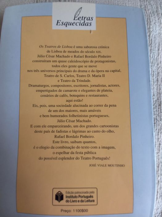Júlio César Machado Os Teatros de Lisboa