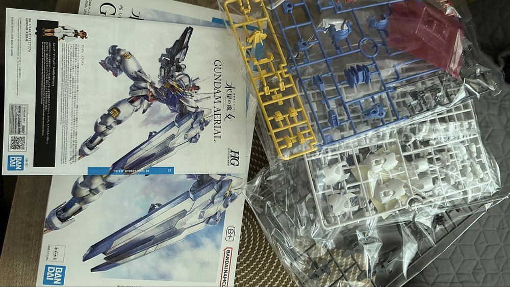 NOWA Figurka Gundam Ariel + zestaw montazowy