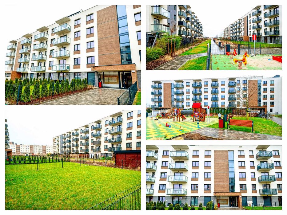 Wynajmę Piękne Mieszkanie 43m2, 2 Pokoje, Balkon, Wysoki Standard / Krzyki