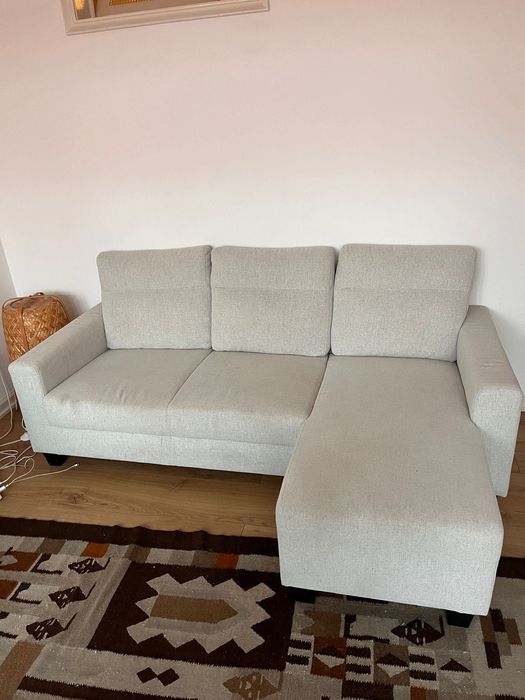 Sofa 3 lugares ikea c/ chaise longue