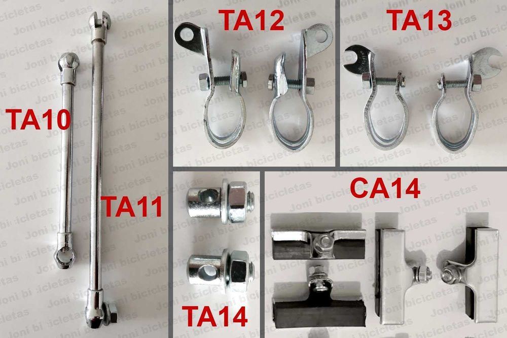 Travões de alavanca (SISTEMA LATERAL) de bicicleta pasteleira
