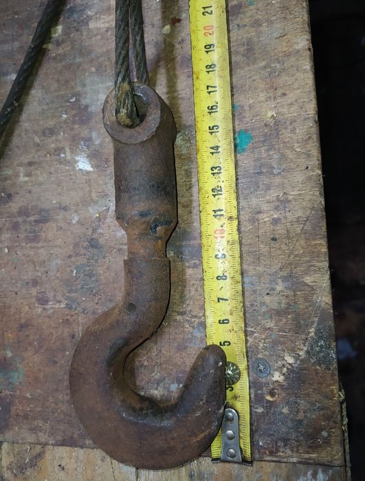 Лебедка ручная (понтонная)("ссср")