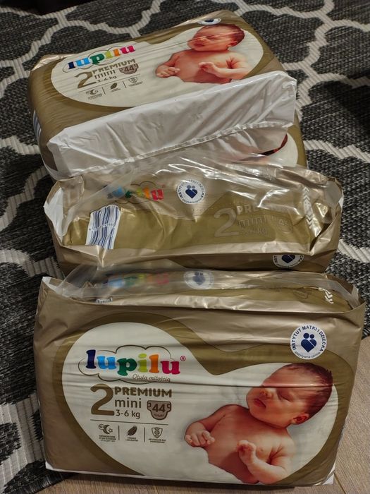 Lupilu rozmiar 2. Pampersy. 4 opakowania